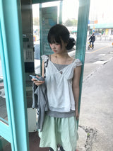 Flower chiffon blouse
