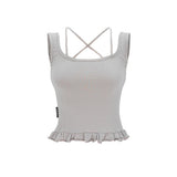 ROSY SLEEVELESS-BEIGE