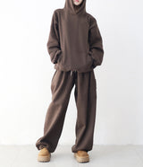 Unisex ディクションエンブロイダードシープスキンオーバーフード