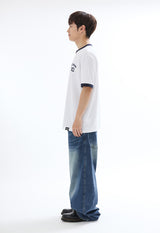 リンガーTシャツ ホワイト