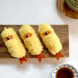 エビフライふわふわキーホルダー
