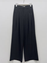 [Summer ver.] Launer Pocket Two-Tuck Wide Slacks