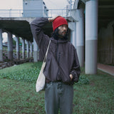 ストライプドウィンドブレーカー / Yellow