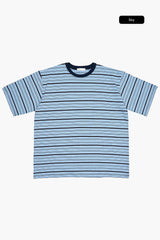 リロマルチストライプTシャツ