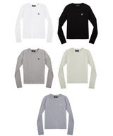 ステッチロゴソフトロングスリーブTシャツ