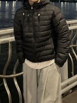 Tech multi-pocket hooded lightweight padding