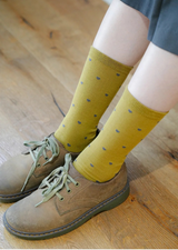 [3PACK] 1507 UNISEX  HEART DOT BASIC SOCKS - color pack