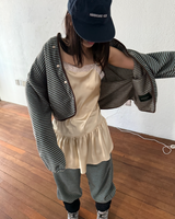 レースシルキーワンピース