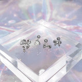 [SET] スウィート メロディ リボン ピアス