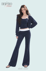 モダンシルエットトレーニングセット (TOP+PANTS)