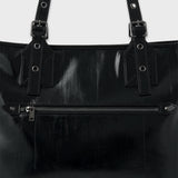 Glossy Buckle Bag (Black)