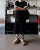PDワンスターダブルスリーブショートスリーブTシャツ