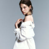 Boyfriend Loose Fit Shirt White