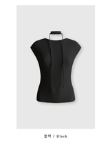Jennie Slim Ribbed Mock Neck Knit / 4 colors
