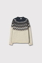 Feather round knit 4color