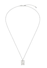 25FW★ Volume Square H BAR Necklace L