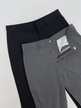 [Unisex] サマー ブーツカット ワイド スラックス