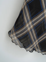 Prepy Midi Flared Skirt