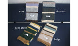 WOOL BLEND COLOR MUFFLER