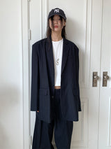 PAPERMOON PIN STRIPE BLAZER JACKET