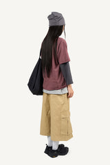 Cross-print Cargo Bermuda Pants