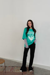 エンジェルレースレイヤードTシャツ