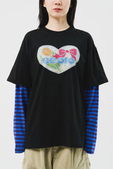 (W) Deco Striped Top (2color)