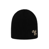 Leaf VZ Logo Waffle Beanie / Black