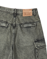 26SS UTILITY DYING DENIM SHORT PANTS