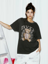 ANGEL BEAR TEE CHARCOAL