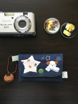 "'My Dream is...' Mungchi (Denim) Card Wallet"