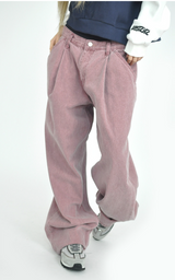 (UNISEX)フェーディドデニムパンツ(3color)