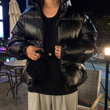 ダークデイリーベーシックツーウェイオーバーフィットショートパディング