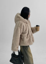 [MADE] Coulter Heavy Fur Hooded Jumper