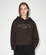 THIRD LOGO CROP HOODIE