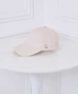UNISEX フェネックワッペンピアスキャップ ベージュ