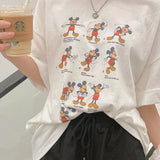 スポーツミッキーボクシーフィットショートスリーブTシャツ