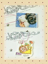 UnsocialNight original design wooden tone cute Oli frog oliwa co-branded イラスト入りアロマセラピーカード