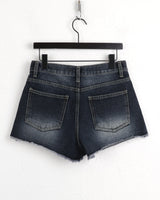 Tilshu half low washed denim short pants