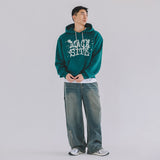 VINTAGE LOGO HOODED T-SHIRT PINE GREEN