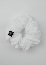 レースフラワーシュシュ_White