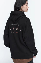 26FW★ Cherry Cake Embroidered Hoodie