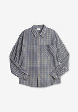 GA Nerd Overfit Check Shirts