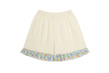 ULLALA PAJAMA Edit Short-sleeve Two-piece Cream[24160WTSSN]