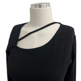 Basic Front Strap Long Sleeve Golf T-Shirt (4 Colors)