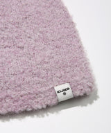 Boucle Blend Knit Beanie Pink