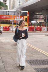 Soft Knit Lazy Tip Up Top - 3 colours