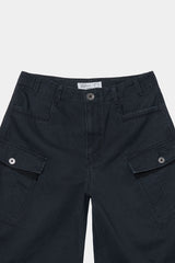 モンキーポケットカーゴショーツ (Washed Navy)