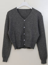 More Soft Wool V-Neck Cardigan