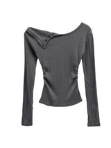 If Button One-Shoulder Off-Tee